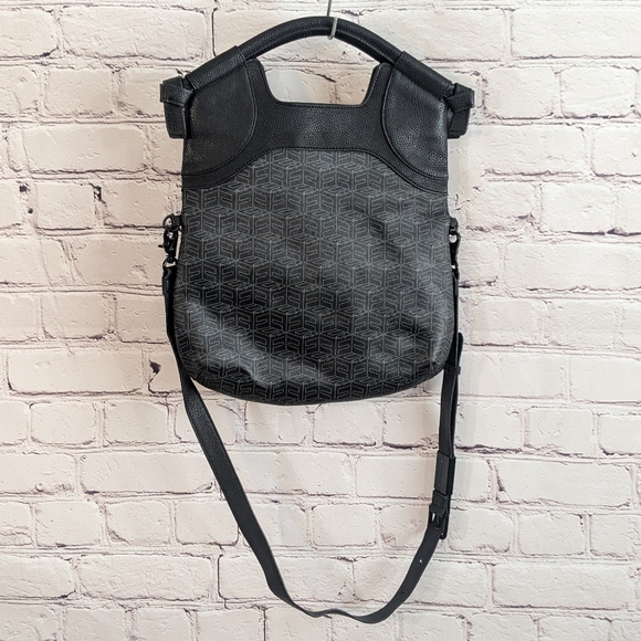 Foley & Corrina black/gray bag - Picture 3 of 9